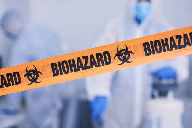 Professional Drug Lab Cleanup technician working in Basking Ridge, NJ